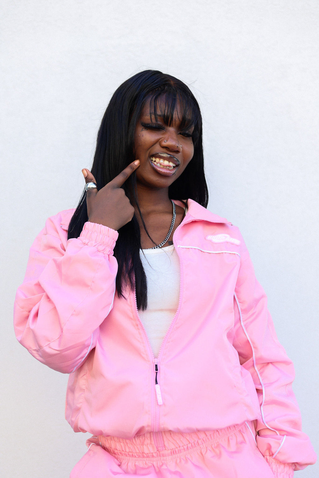 SHELL TRACKSUIT - PINK