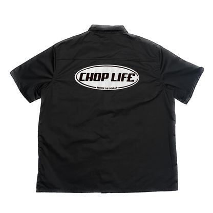 WORK SHORT SLEEVE SHIRT - BLACK