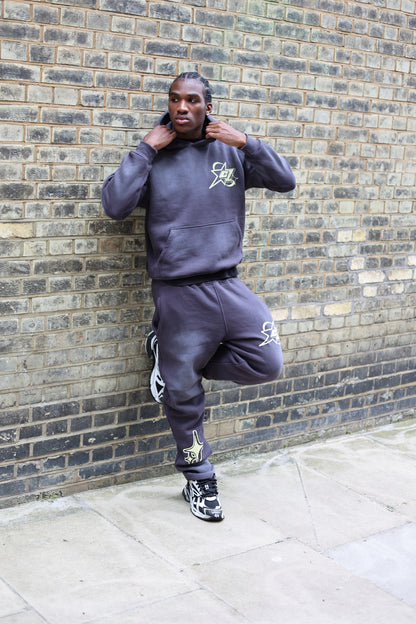 TTR WASHED TRACKSUIT - ASH GREY