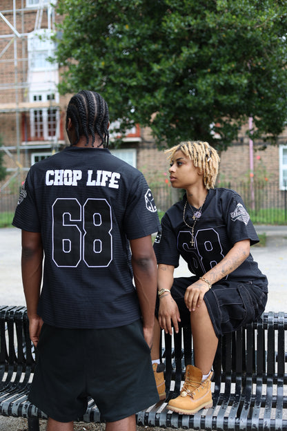 CL MESH JERSEY - BLACK