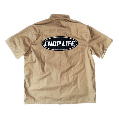 WORK SHORT SLEEVE SHIRT - KHAKI