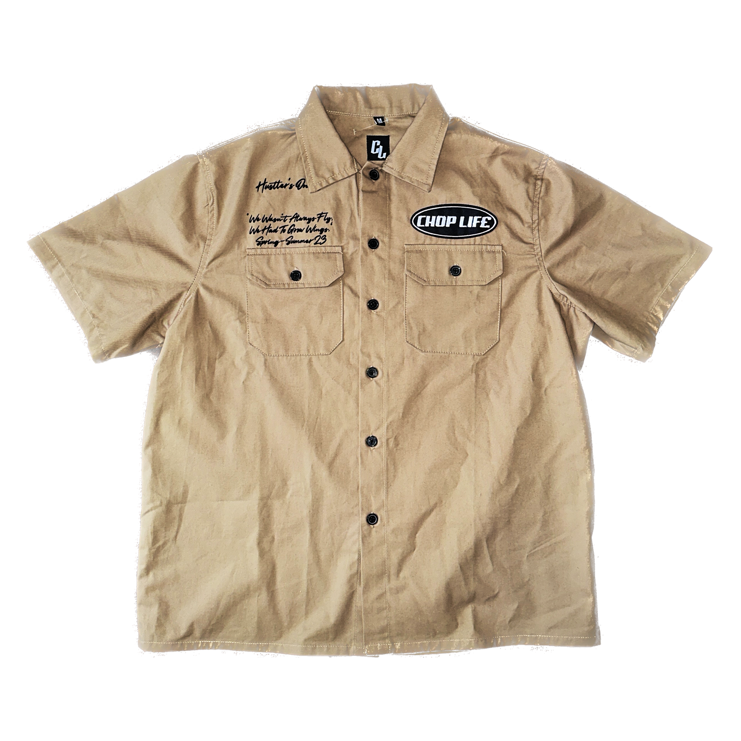 WORK SHORT SLEEVE SHIRT - KHAKI